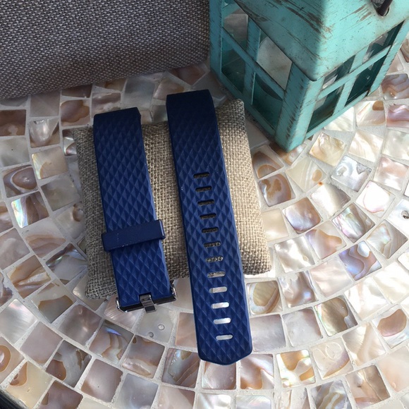 Other - Blue FitBit Charge 2 replacement band –USED